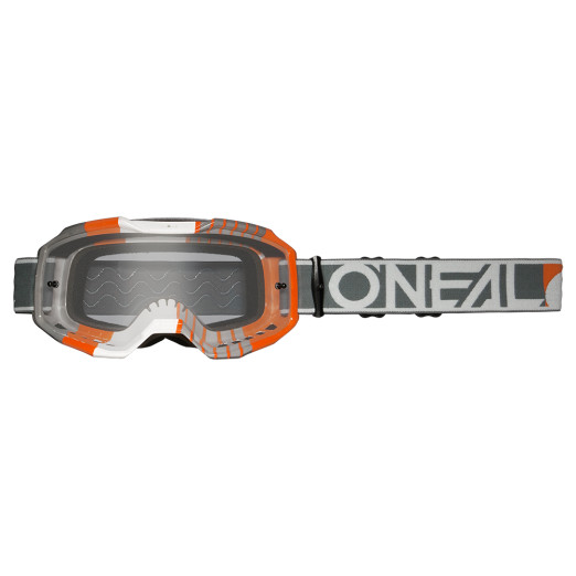 O´Neal okuliare B-10 DUPLEX V.24 biela/sivá/oranžová
