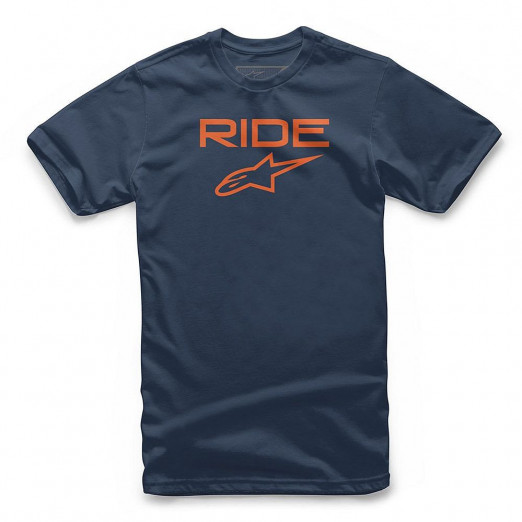 Alpinestars tričko Ride 2.0 KID - DĚTSKÉ - Navy / Orange