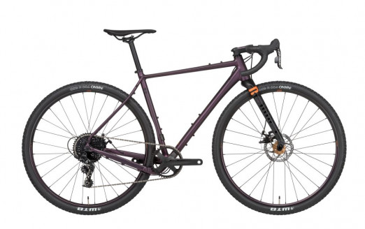 Rondo RUUT AL2 - Gravel Plus bike - eggplant/black - vel. L