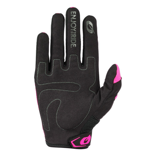 O´Neal dámske rukavice ELEMENT RACEWEAR čierna/ružová M/7
