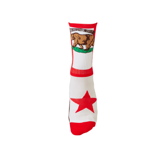 O´Neal MTB ponožky CALIFORNIA červená/biela/hnedá (39-42)