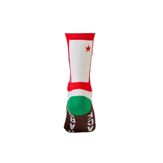 O´Neal MTB ponožky CALIFORNIA červená/biela/hnedá (39-42)