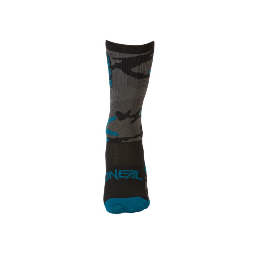 O´Neal MTB ponožky CAMO sivá/modrá/čierna (39-42)