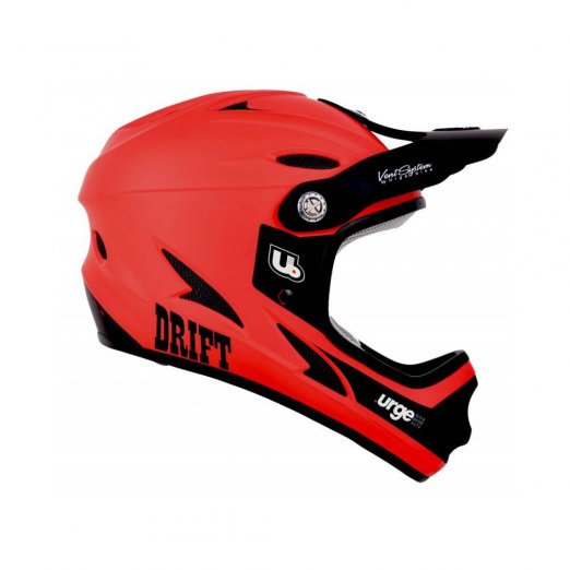 URGE Drift Red helma - červená