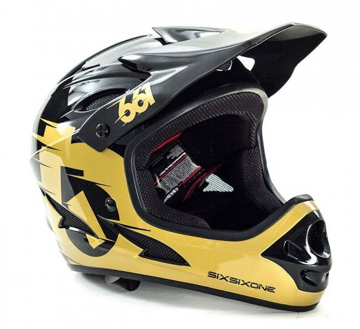 661 Comp II helma Black/Gold - (sixsixone)