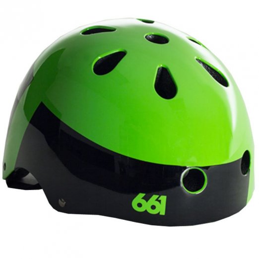 661 Dirt Lid - XV Lime Green helma