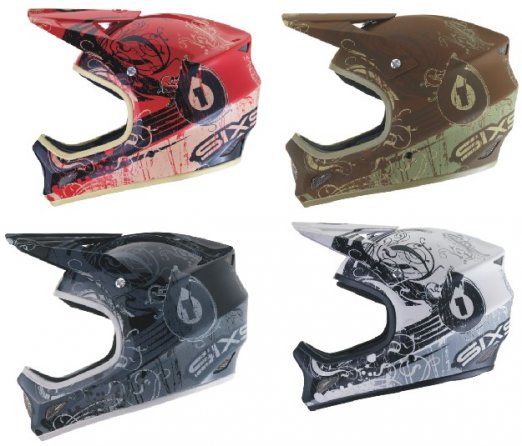 661 Evo Distressed helma - AKCE  SixSixOne-grafitová