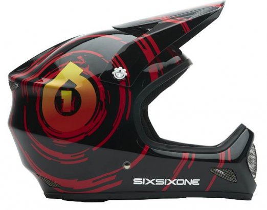 661 Evo (evolution) helma Inspiral červeno/černá SixSixOne