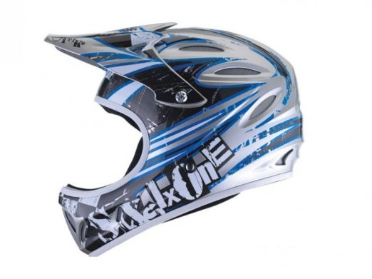 661 Strike helma Ti/Blk/Blu Crazy - AKCE SixSixOne