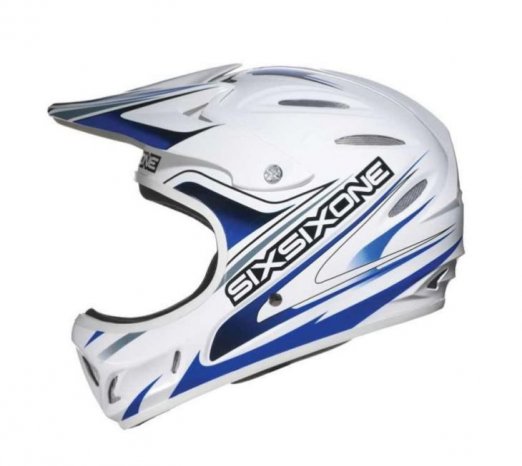 661 Strike helma Wht/Blu - AKCE SixSixOne