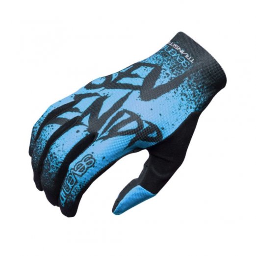 7idp Seven Transition DĚTSKÉ rukavice Gradient Blue / Black