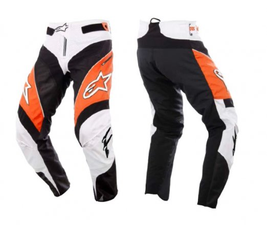 Alpinestars A-Line Pants Orange/Black/Grey kalhoty velikost 34