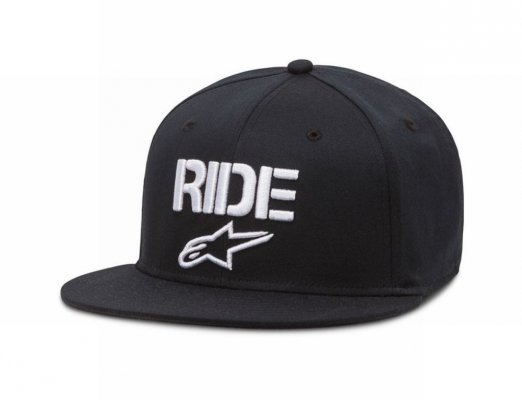 Alpinestars Circuit Ride Flat hat Flexfit kšiltovka Black černá