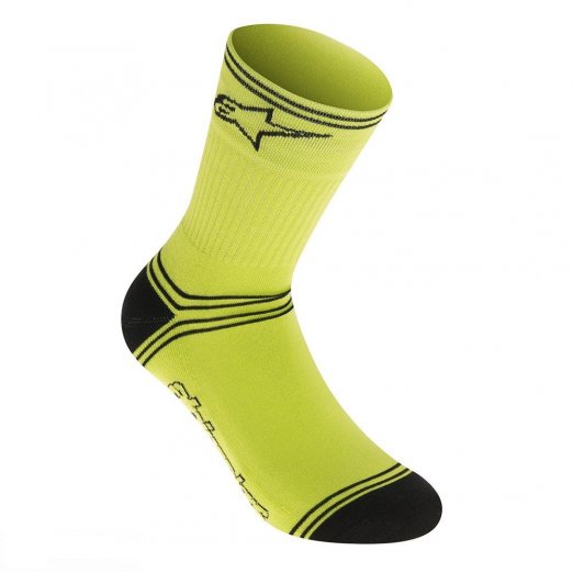 Alpinestars MTB Winter Socks - ponožky Acid yellow/ Black