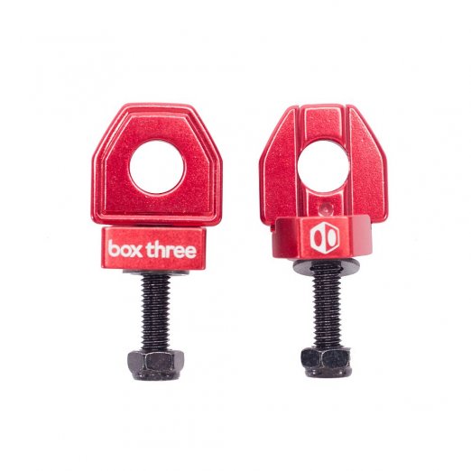 Box Three Chain Tensioners - napínák řetězu 10 mm (pár) červený
