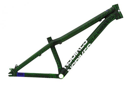 NS Bikes Decade rám - Zombie Green (Monster)
