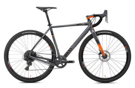 NS Bikes RAG plus  - gravel bike - Black/Grey/Orange