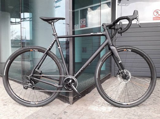 NS Bikes RAG plus  LTD - gravel bike - Black/Black - velikost XL