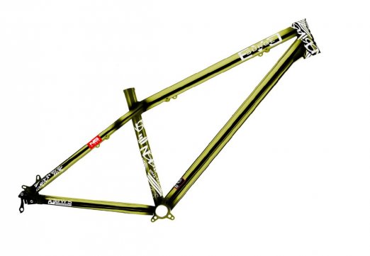 NS Bikes Surge EVO rám 27,5  - Trans olive zelená  - velikost L