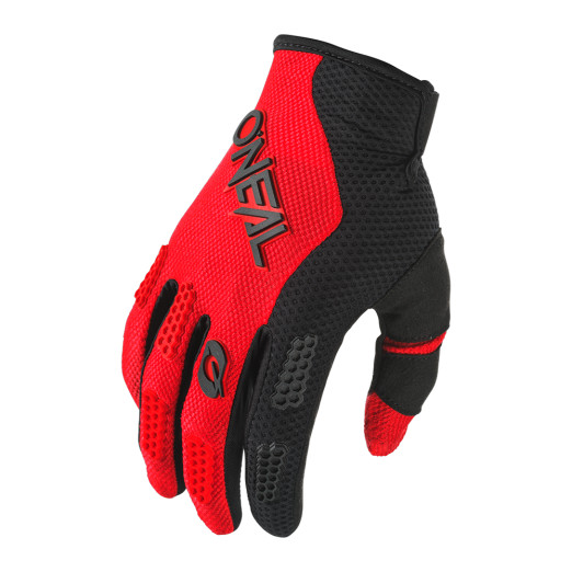 O´Neal rukavice ELEMENT RACEWEAR čierna/červená M/8,5
