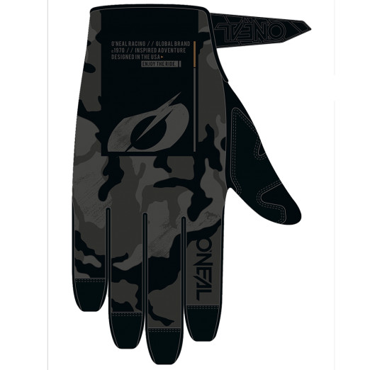 O´Neal rukavice MAYHEM CAMO čierna/sivá M/8,5