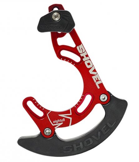 Shovel Eighty8 Alu - vodítko řetězu Enduro (70 g.)- červené
