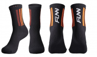 FUNN Logo socks - black/orange