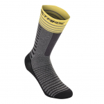Alpinestars Drop 19 ponožky - Mid Gray/Yellow