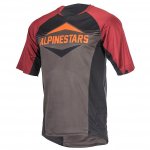 Alpinestars Mesa S/S Jersey dres Black Rio Red ...