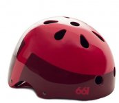 661 Dirt Lid - YOUTH Red helma dětská