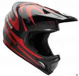 661 Evo Carbon Camber helma - červená