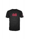 661 Numeric Black tee -  tričko  černé