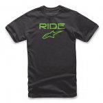 Alpinestars tričko Ride 2.0 - Black / Green