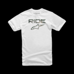Alpinestars tričko Ride 2.0 - Camo - Bílé
