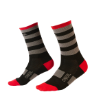 O´Neal MTB ponožky STRIPE čierna/sivá/červená